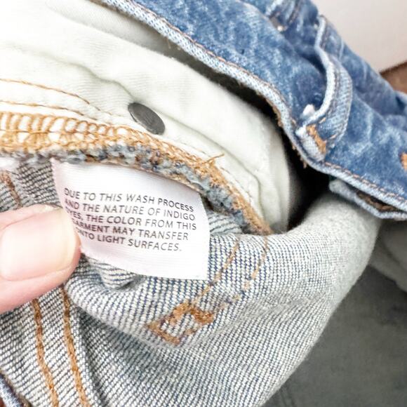 Madewell The Perfect Vintage Ankle Jean 90s Inspired Wash High Waisted Size 29 - Picture 12 of 12